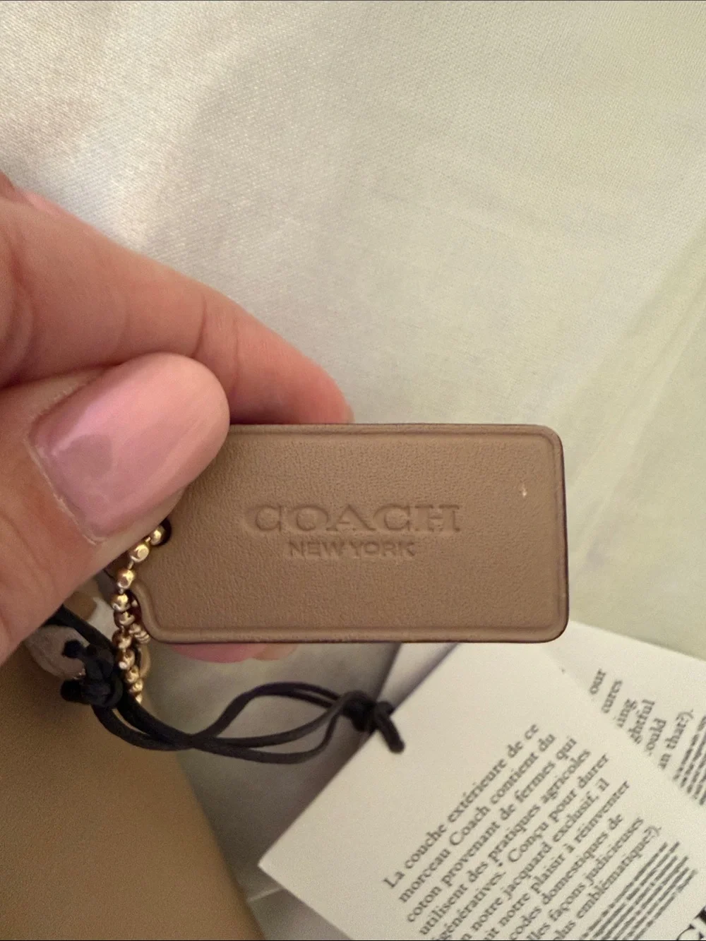 🤎Coach NWT Small Hadley Mini Crossbody in Signature Beige Jacquard Gold Hardware